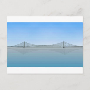 Akashi Kaikyo Suspension Bridge: aka Pearl Bridge Postcard