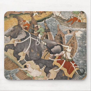 Akbar Tames the Savage Elephant, Hawa'i Mouse Pad