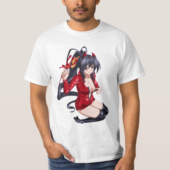 Akeno Himejima High School Dxd T-Shirt (Front)