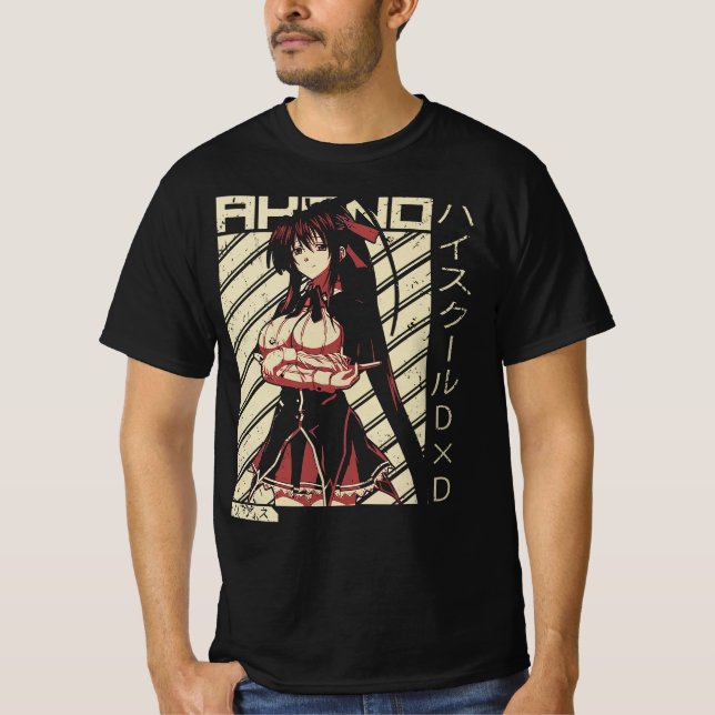  Akeno Himejima – Highschool DxD Wifu Anime Shirt (Front)