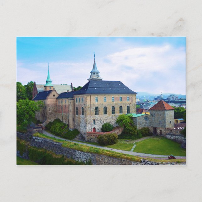 Akershus Castle in Olso, Norway Postcard (Front)