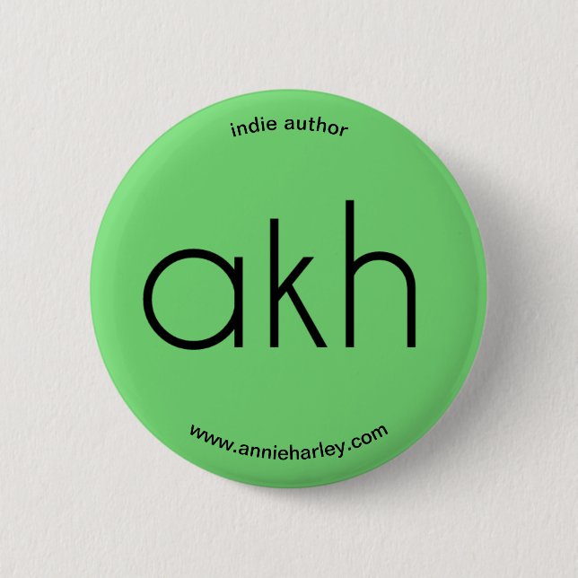 akh logo 6 cm round badge (Front)