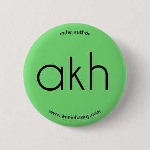 akh Logo 6 Cm Round Badge
