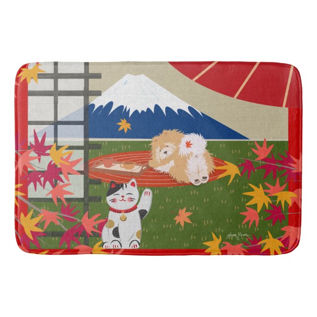 AKI Chow Bath mat / crate pad (Front)