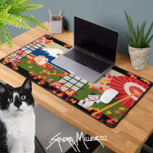 AKI CHOW Desk Mat
