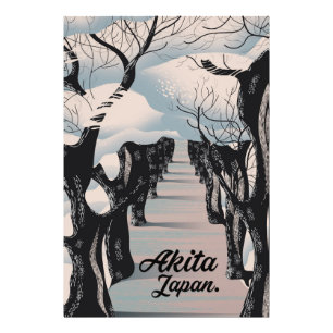 Akida Japanese Blossom trees. Photo Print