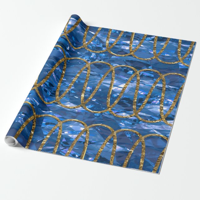 Akihiro Bleau Elegant Present Wrapping Paper (Unrolled)