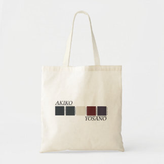 Akiko Yosano's Colour Palette Tote Bag