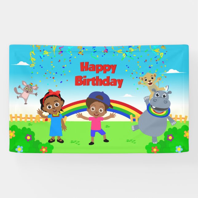Akili and Me Vinyl Banner (Horizontal)
