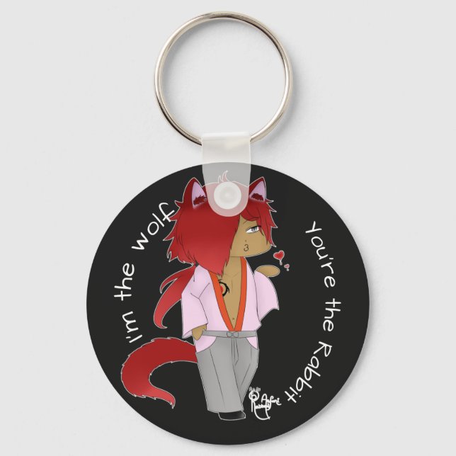 Akira Chibi || Blow Kiss Key Ring (Front)