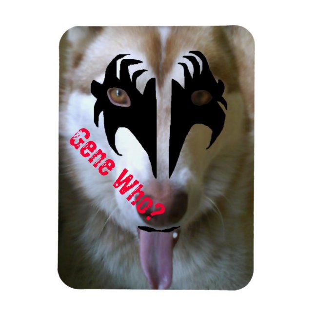 Akira Kiss Gene Who? Magnet (Vertical)