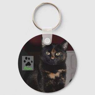 Akira the Tortie Bengal Keyring 1