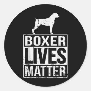 Akiras Fudoboxer Live S Awareness  Classic Round Sticker