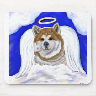 Akita Angel Mouse Pad