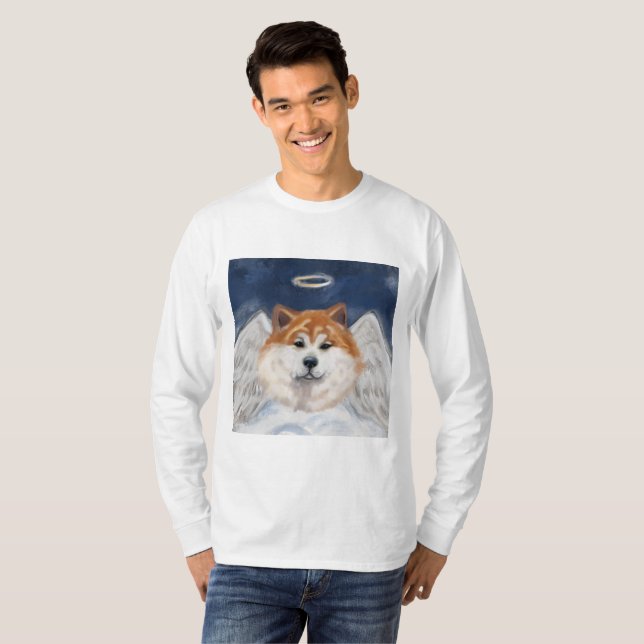 Akita Angel  T-Shirt (Front Full)