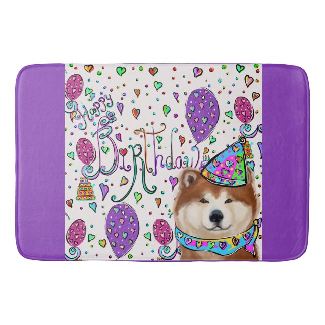 AKITA BATH MAT (Front)