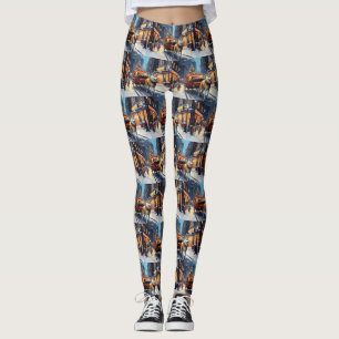 Akita Christmas Festive Season Leggings