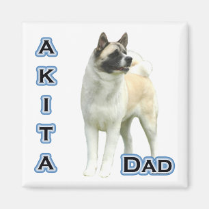 Akita Dad 4 - Magnet