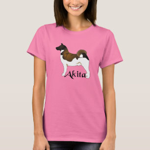 Akita, Detailed T-Shirt