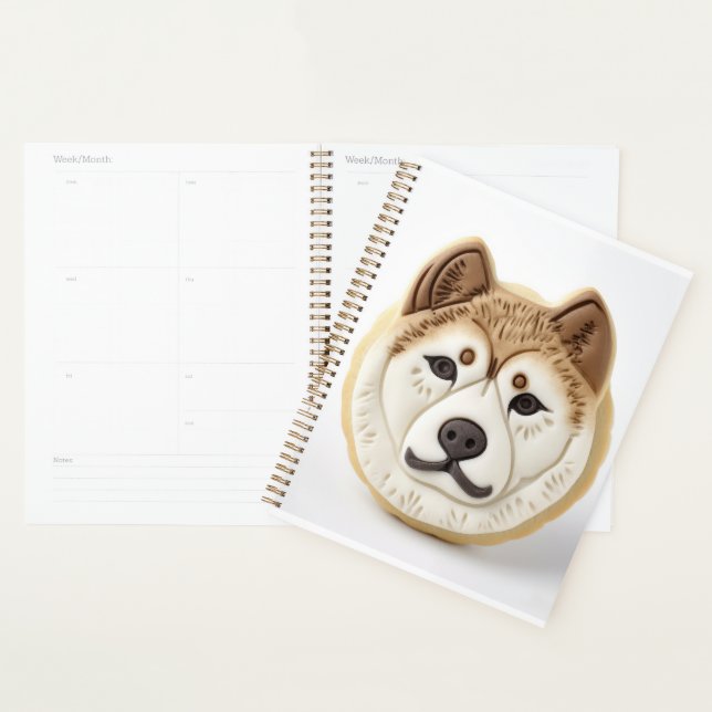 Akita Dog 3D Inspired Planner (Display)