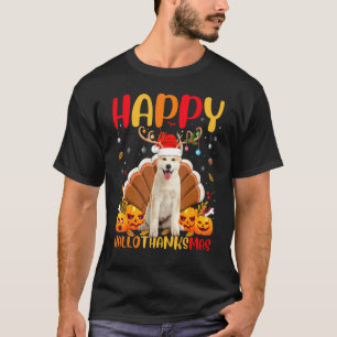 Akita Dog   Happy Akita Hellothanksmas T-Shirt