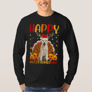 Akita Dog   Happy Akita Hellothanksmas T-Shirt
