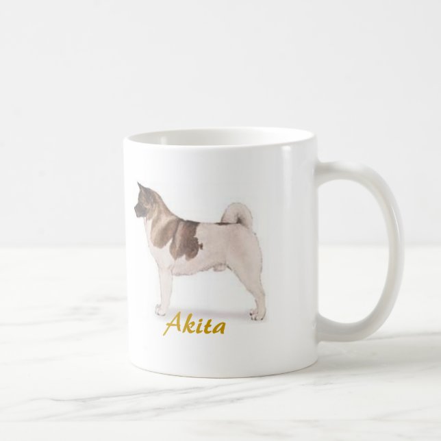 Akita, Dog Lover Galore! Coffee Mug (Right)