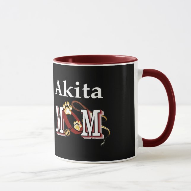 Akita Dog MOM Mug (Right)