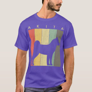 Akita Dog Retro Vintage T-Shirt