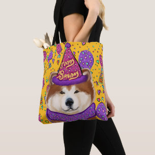 AKITA DOG TOTE BAG