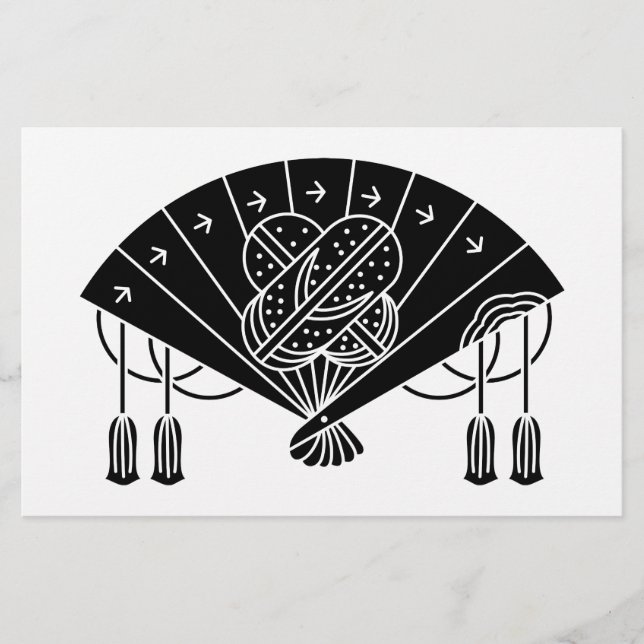 Akita fan stationery (Front)