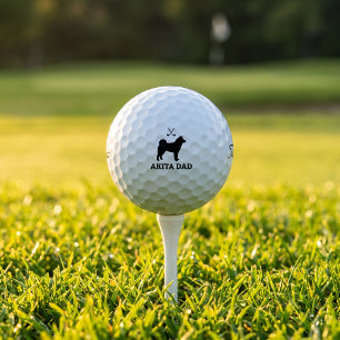 Akita Golf Dad Titleist Pro V1 Golf Ball Gift