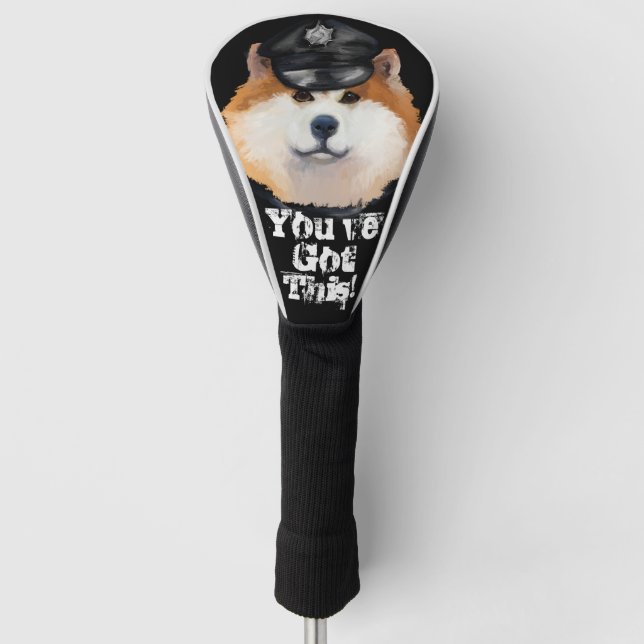 AKITA      GOLF HEAD COVER (Front)