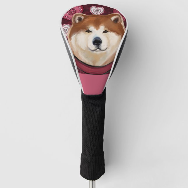 AKITA           GOLF HEAD COVER (Front)