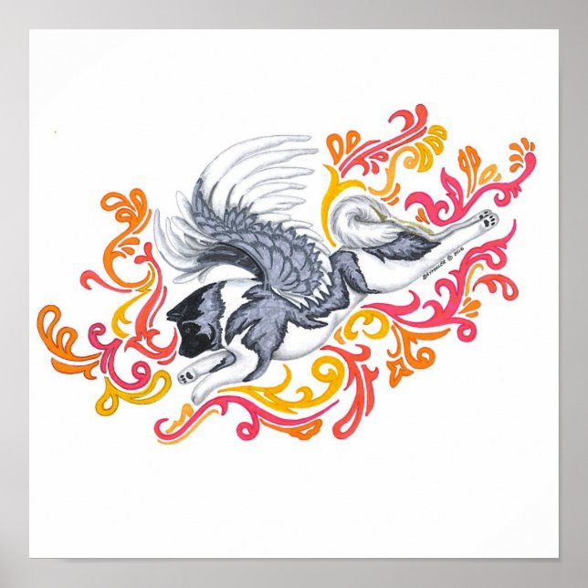 akita guardian spirit poster (Front)