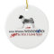 Akita I Love You Ornament