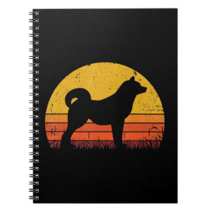 Akita inu dog Best dog dad ever gift Notebook