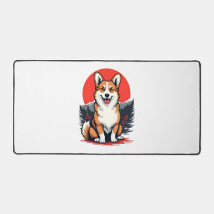 Akita Inu Dog Desk Mat
