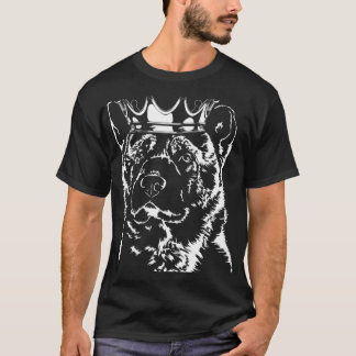 Akita Inu with crown dog Akita mum T-Shirt