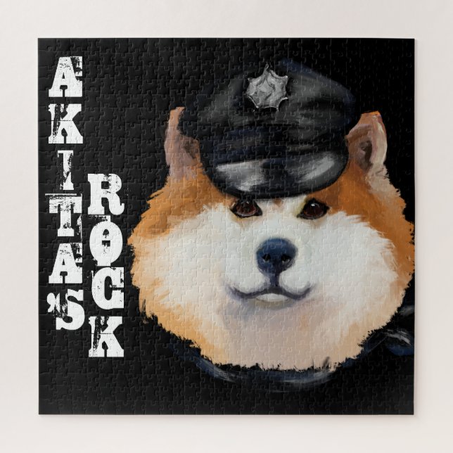 AKITA   JIGSAW PUZZLE (Vertical)