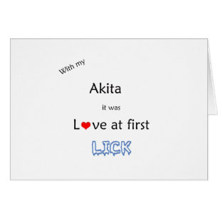 Akita Lick Design