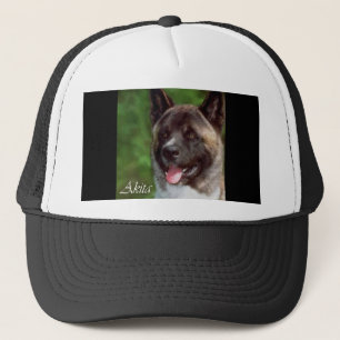 Akita Lovers Art Gifts Trucker Hat