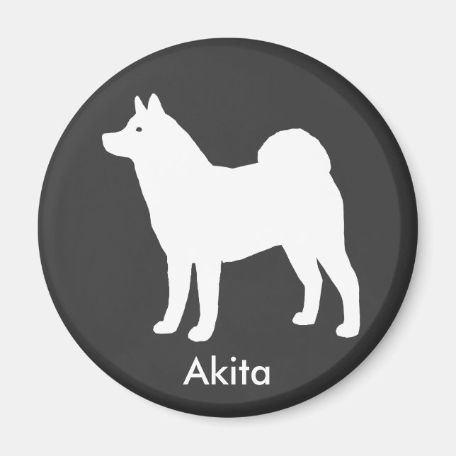 Akita Magnet (Front)