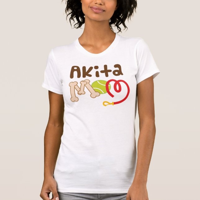 Akita Mum (Dog Breed) Gift T-Shirt (Front)