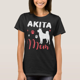 Akita Mum Dog Mum American Akita Inu T-Shirt