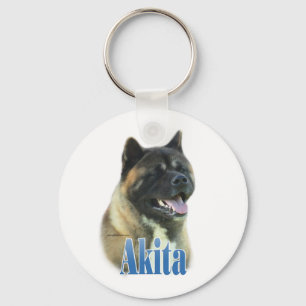 Akita Name Key Ring