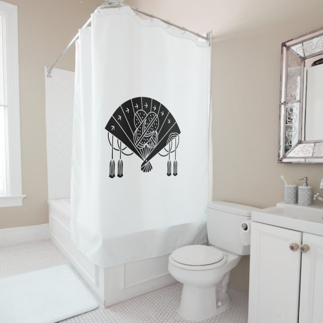 Akita Ogi Shower Curtain (In Situ)