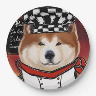 AKITA               PAPER PLATE