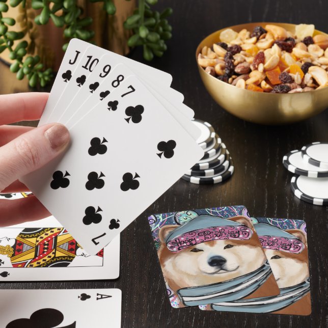 AKITA         PLAYING CARDS (In Situ)