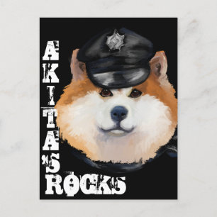 AKITA POSTCARD